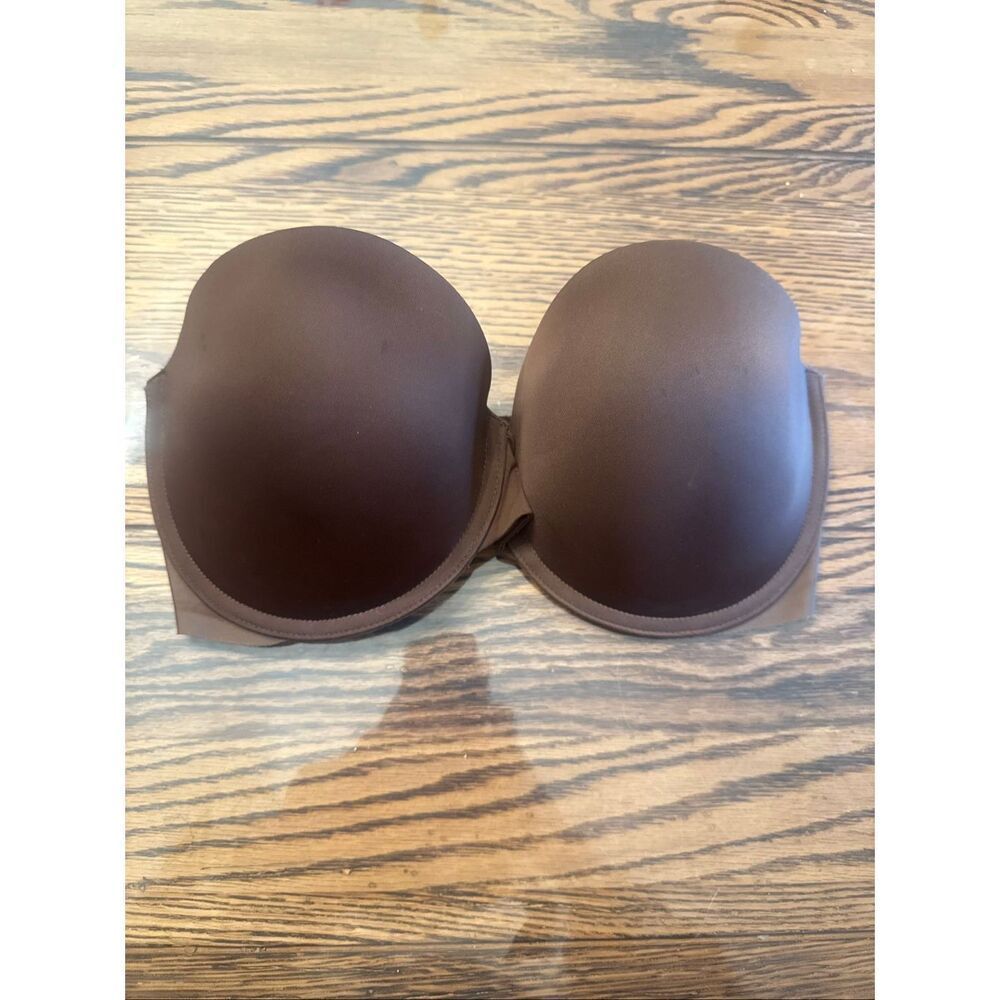 Victoria's Secret Multi-Way Multiposition Strapless Bra Espresso Brown Size 32DD